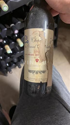 Bordeaux Lalande-de-Pomerol Château Grand Chemin 2006