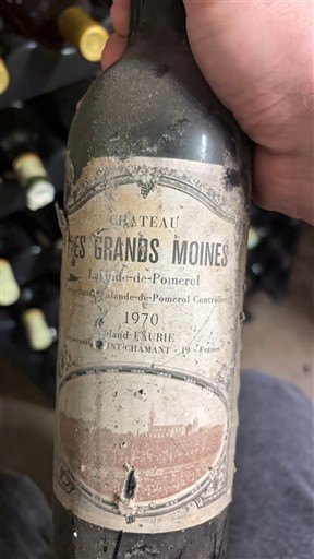 Bordeaux Lalande-de-Pomerol Château Les Grands Moines 1970