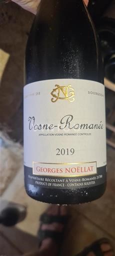 Burgundia Vosne-Romanée Domaine Georges Noëllat 2019