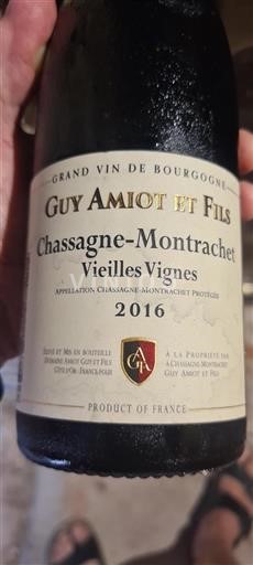 Burgundia Chassagne-Montrachet Guy Amiot et Fils Vieilles Vignes 2016