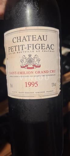 Bordeaux Saint-Émilion Grand Cru Grand Cru Petit-Figeac 1995
