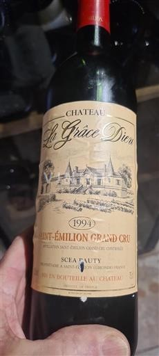 Bordeaux Saint-Émilion Grand Cru Grand Cru Château La Grace Dieu 1994
