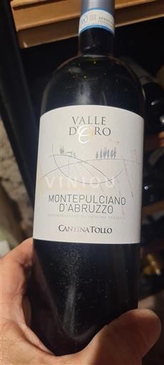 Abruzzo Montepulciano d'Abruzzo Cantina Tollo Valle d'Oro 2017