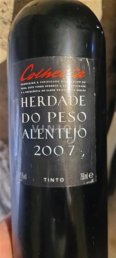 Portugalia Alentejo Herdade do Peso 2007