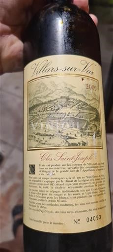 Provence Nespecificat Clos Saint Joseph 2009