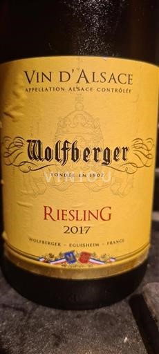Alsacia Wolfberger Riesling 2017