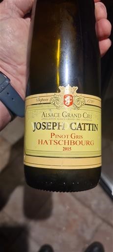 Alsacia Pinot gri Grand Cru Joseph Cattin Hatschbourg 2015