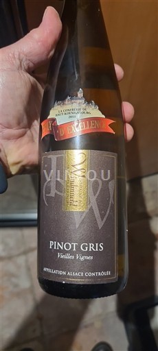 Alsacia Domaine Windmuehl PINOT GRIS Vieilles Vignes 2018