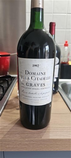 Burdeos Graves Domaine La Citadelle 1992