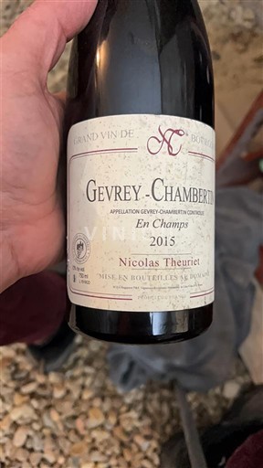 Burgundia Gevrey-Chambertin Domaine Nicolas Theuriet En Champs 2015