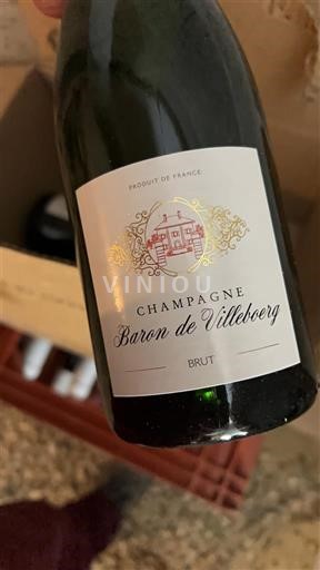 Champagne Șampanie Baron de Villeborg Nemilésimat
