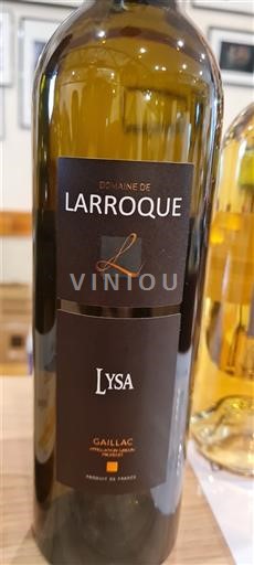 Sud-Vest Gaillac Domaine Larroque Lysa 2024