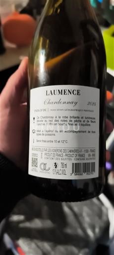 Languedoc și Roussillon Vin de Pays d'Oc Laumence Chardonnay 2024