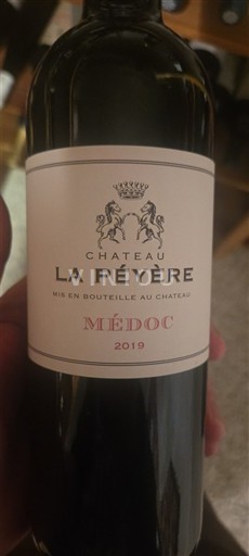 Bordeaux Médoc Château La Pèyère 2019