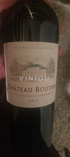 Bordeaux Saint-Émilion Grand Cru Grand Cru Château Boutisse 2012