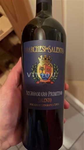Puglia Salento Marchesi del Salento Negroamaro Primitivo Nemilésimat