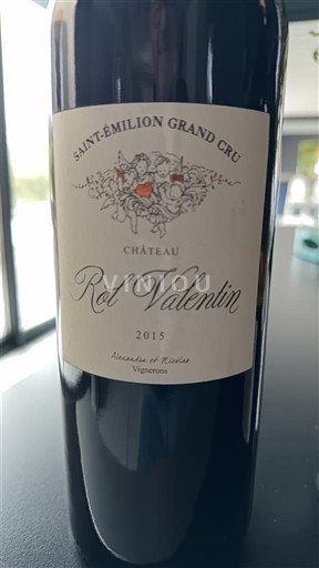 Bordeaux Saint-Émilion Grand Cru Château Rol Valentin 2015