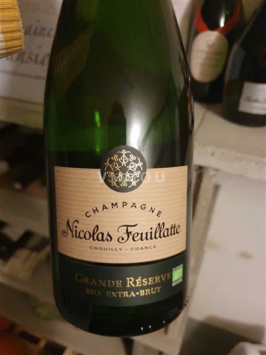 Champagne Șampanie Nicolas Feuillatte Grande Réserve Bio Extra-Brut Nemilésimat
