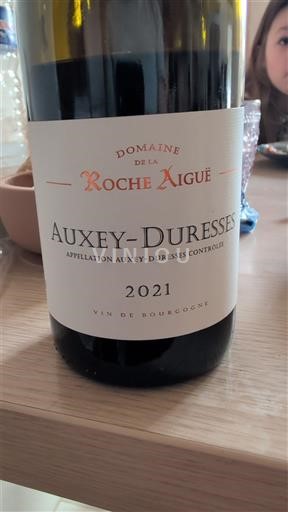 Burgundia Auxey-duresses Domaine La Roche Aiguë 2021