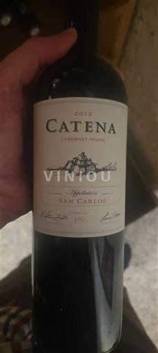 Mendoza Nespecificat Catena Cabernet Franc 2012