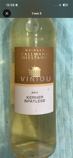 Rheinhessen Weingut Stallmann-Hiestand 2011