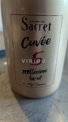 Champagne Șampanie Sacret 5 2018