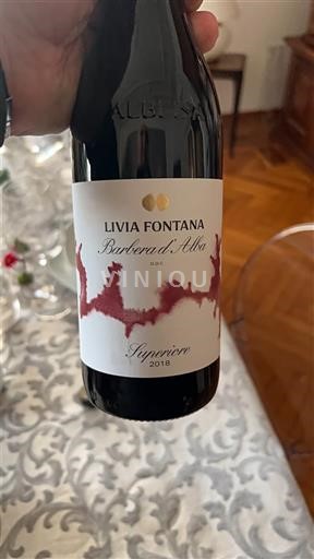 Piemonte Barbera d'Alba Livia Fontana Superiore 2018