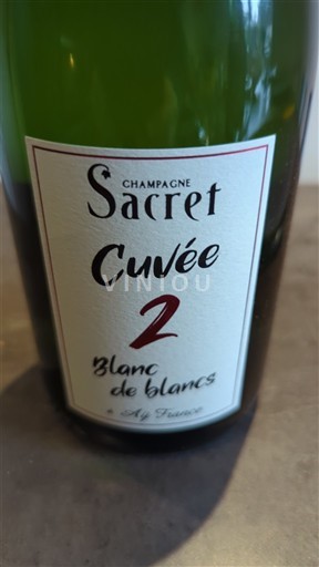 Champagne Șampanie Sacret 2 Blanc de blancs Nemilésimat