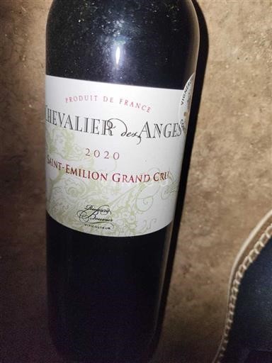 Bordeaux Saint-Émilion Grand Cru Grand Cru Chevalier des Anges 2020