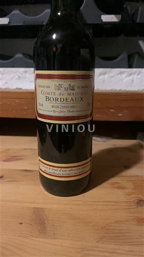 Бордо Comte de Maignac 2000