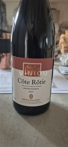 Rhône Valley Côte-Rôtie Bernard & Nicolas Gangloff Bonnivières 2021