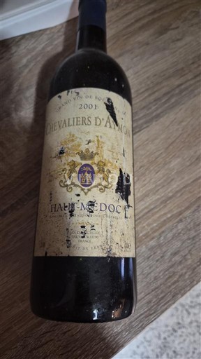 Bordeaux Haut-Médoc Chevaliers d'Amon 2001