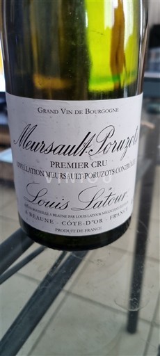 Burgundia Nespecificat Premier Cru Louis Latour Meursault-Poruzots Nemilésimat