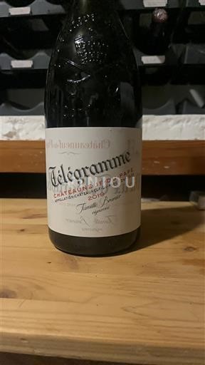 Valea Ronului Châteauneuf-du-Pape Domaine Vieux Télégraphe Télégramme 2019