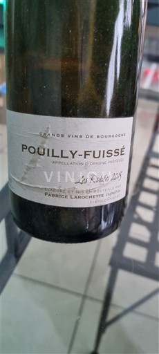 Bourgondië Pouilly-fuissé Fabrice Larochette Les Robées 2015
