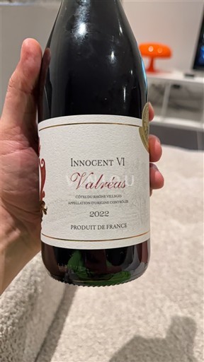 Valea Ronului Côtes-du-rhône-villages Innocent VI Côtes du Rhône Villages 2022
