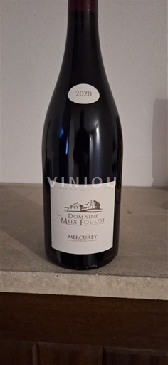Burgundia Mercurey Domaine Meix Foulot 2020