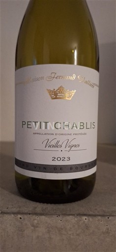 Bourgondië Petit-Chablis Maison Fernand Vattoux Vieilles Vignes 2023