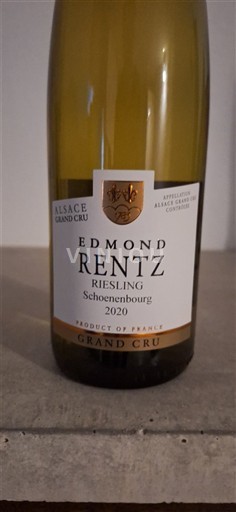 Alsace Määrittelemätön Grand Cru Edmond Rentz Schoenenbourg 2020