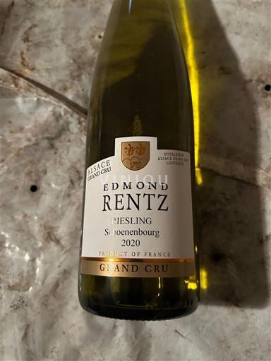 Алзас Nespecificirano Grand Cru Edmond Rentz Schoenenbourg 2020