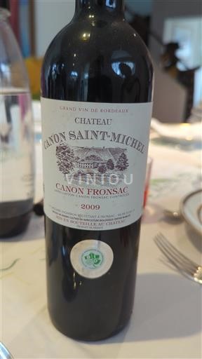 Bordeaux Canon-Fronsac Château Canon Saint-Michel 2009