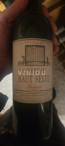 Burdeos Graves Château Haut Selve 1996
