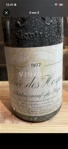 Valea Ronului Châteauneuf-du-Pape Château Hospices de Châteauneuf-du-Pape des Hospices 1977