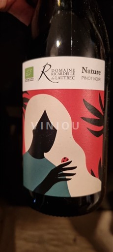 Languedoc și Roussillon Vin de Pays d'Oc Domaine Ricardelle de Lautrec Nature Pinot Noir 2023