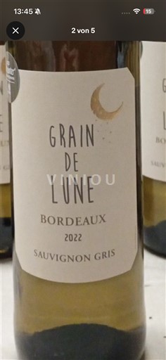 Бордо Grain de Lune 2022