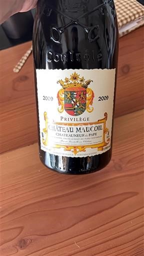 Rona dolina Châteauneuf-du-Pape Château Maucoil Privilège 2009