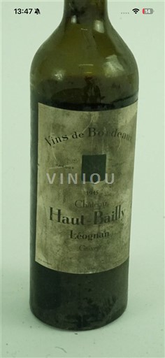 Bordeaux Pessac-Léognan Château Haut-Bailly 1945