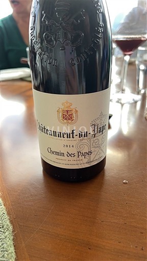 Valea Ronului Châteauneuf-du-Pape Chemin des Papes 2014