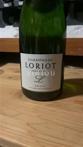 Champagne Șampanie Loriot Père et Fils Origin 2025