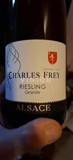 Alsacia Riesling Charles Frey Granite 2019